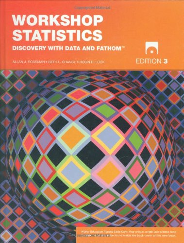 Stock image for Workshop Statistics: Discovery with Data and Fathom for sale by ThriftBooks-Dallas