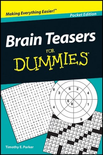Stock image for brainteasers for dummies pocket Edition for sale by The Yard Sale Store