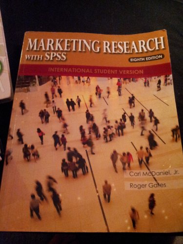 Imagen de archivo de Marketing Research Essentials with SPSS a la venta por Better World Books Ltd