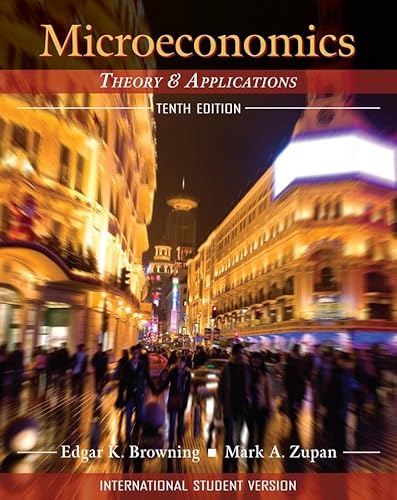 Imagen de archivo de Microeconomics, International Student Version: Theory & Applications a la venta por Phatpocket Limited