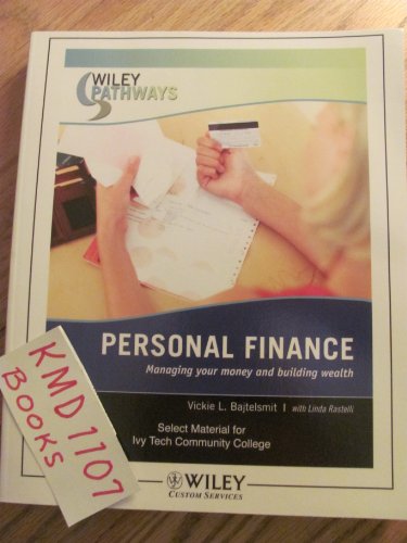 Stock image for Personal Finance (Wiley Pathways) for sale by Hippo Books