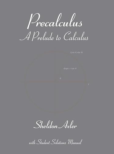 9780470416747: Precalculus: A Prelude to Calculus