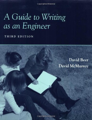 9780470417010: A Guide to Writing As an Engineer