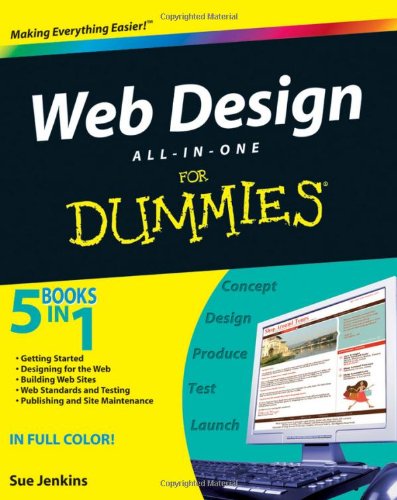 9780470417966: Web Design All–in–One For Dummies