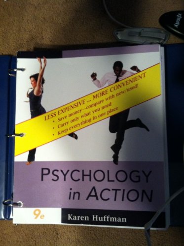 Psychology in Action, Ninth Edition Binder Ready Version (9780470418345) by Huffman, Karen