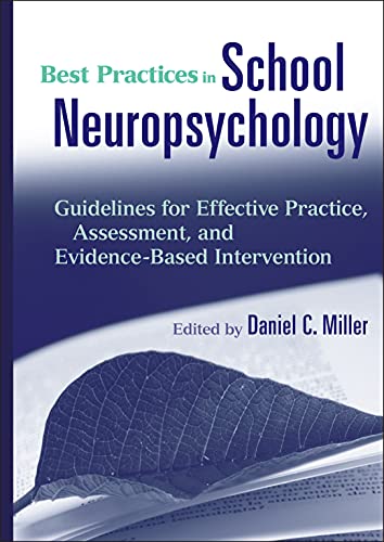 9780470422038: Best Practices in School Neuropsychology: Guidelines for Effective Practice, Assessment, and Evidence–Based Intervention