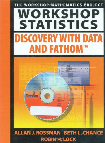 Stock image for Workshop Statistics: Discovery with Data and Fathom for sale by HPB-Red