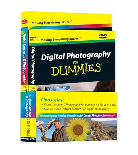 Imagen de archivo de Digital Photography For Dummies, DVD + Book Bundle a la venta por SecondSale