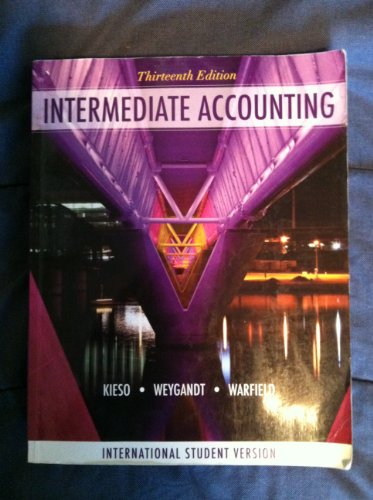 Beispielbild fr Intermediate Accounting zum Verkauf von Better World Books