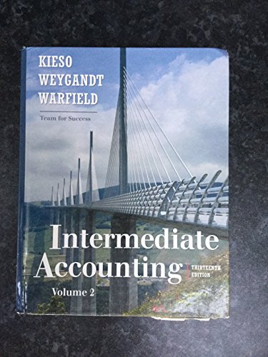 Imagen de archivo de Intermediate Accounting, Volume 2 (Chapters 15-24) a la venta por SecondSale