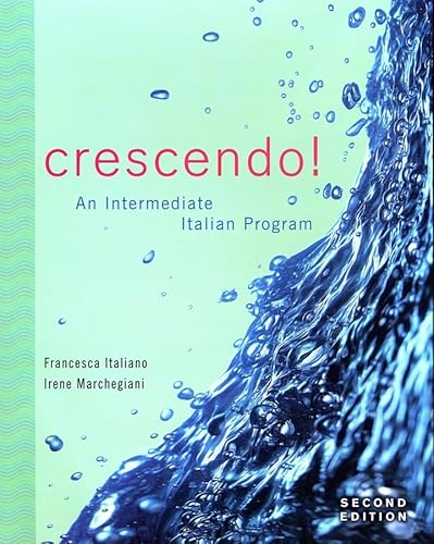 9780470424117: Crescendo!: An Intermediate Italian Program