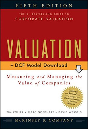9780470424698: Valuation: Measuring and Managing the Value of Companies (Wiley Finance)