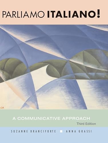 Beispielbild fr Parliamo italiano!: A Communicative Approach zum Verkauf von ZBK Books