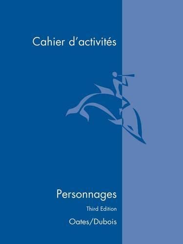 9780470428986: Personnages: Cahier D'Activites (French Edition)