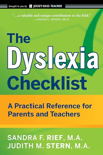 Imagen de archivo de Dyslexia Checklist A Practical Reference for Parents and Teachers a la venta por TextbookRush
