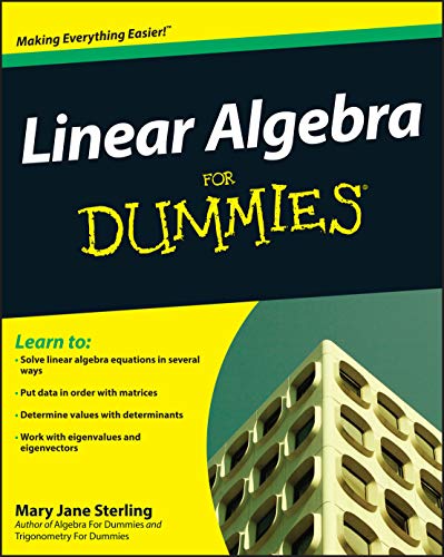 9780470430903: Linear Algebra For Dummies