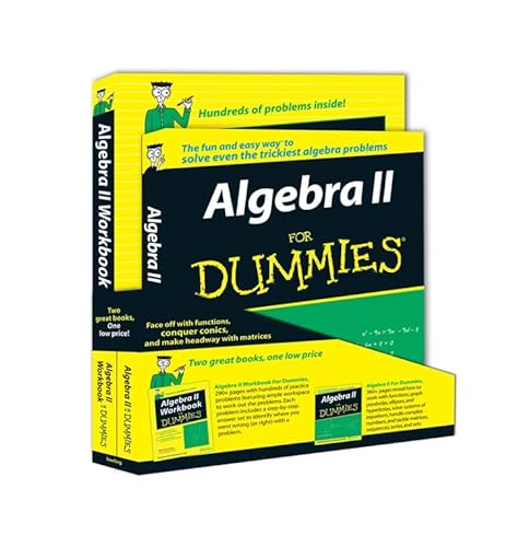 9780470430989: Algebra II for Dummies W/Algebra II Workbook for Dummies