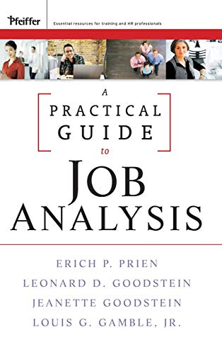 Stock image for A Practical Guide to Job Analysis for sale by Textbooks_Source