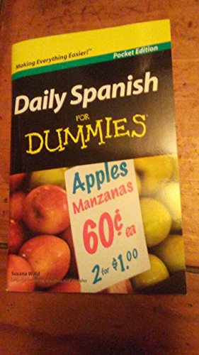 Stock image for Daily Spanish for Dummies for sale by Wonder Book