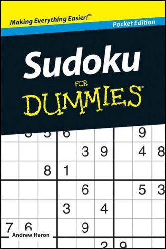 9780470435786: Sudoku for Dummies, Pocket Edition 2009