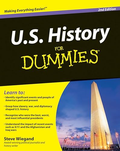 Beispielbild fr U.S. History For Dummies zum Verkauf von Wonder Book