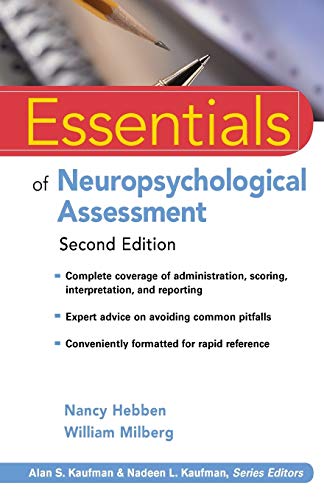 Stock image for Essentials of Neuropsychological Assessment for sale by BooksRun