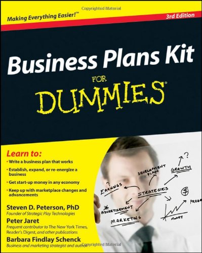 9780470438541: Business Plans Kit For Dummies