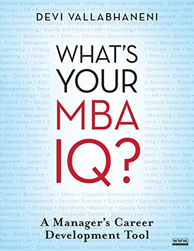 Beispielbild fr What's Your MBA IQ? zum Verkauf von Blackwell's