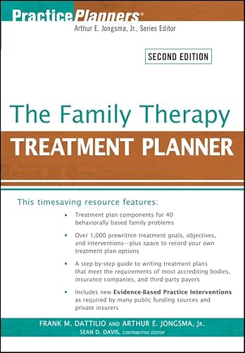 Beispielbild fr The Family Therapy Treatment Planner zum Verkauf von HPB-Red