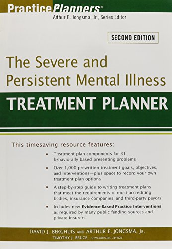 The Severe and Persistent Mental Illness Treatment Planner and The Severe and Persistent Mental Illness Progress (Atlas of Polymer 3rd Edition) (9780470442845) by Jongsma Jr., Arthur E.; Berghuis, David J.; Bruce, Timothy J.