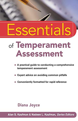 Stock image for Essentials of Temperament Assessment for sale by Blackwell's