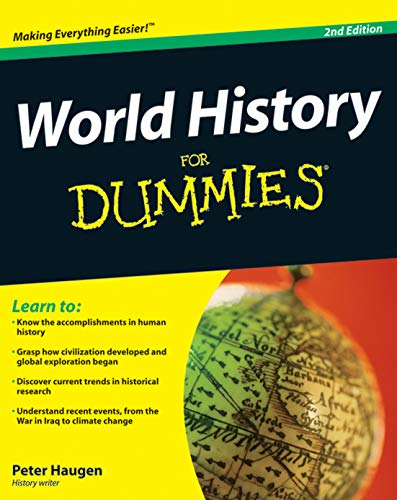 Beispielbild fr World History For Dummies, 2nd Edition zum Verkauf von Once Upon A Time Books