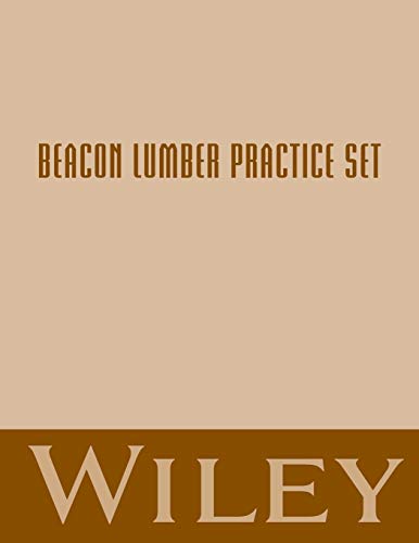 Beispielbild fr Beacon Lumber Practice Set zum Verkauf von Better World Books