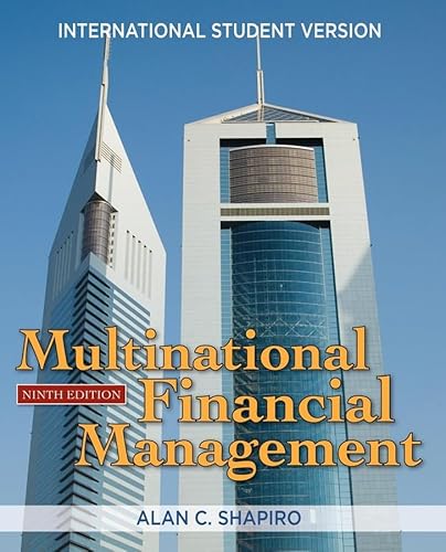 9780470450352: Multinational Financial Management