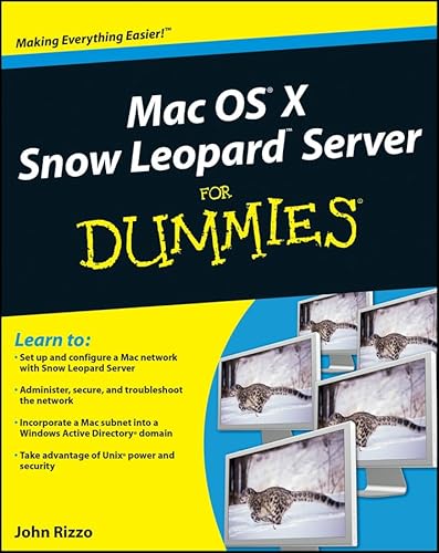 Beispielbild fr Mac OS X Snow Leopard Server for Dummies zum Verkauf von Better World Books