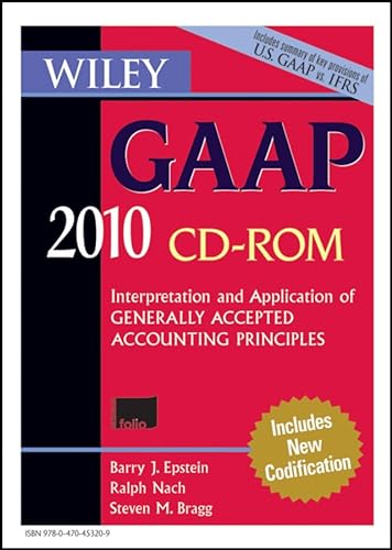 Stock image for Wiley GAAP 2010: Interpretation and Application of Generally Accepted Accounting Principles (Wiley Gaap (CD-Rom)) for sale by medimops