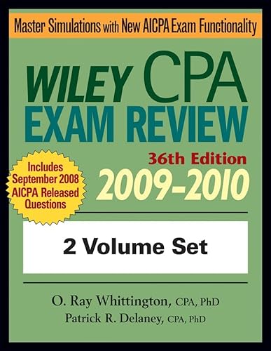 Stock image for Wiley CPA Examination Review, Set (Wiley CPA Examination Review: Outlines & Study Guides / Problems & Solutions (2v.)) for sale by HPB-Red