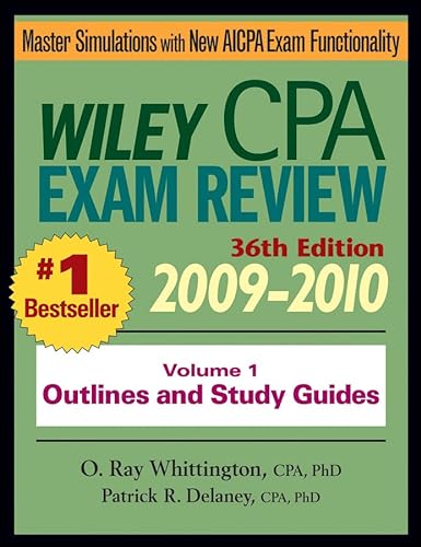 Beispielbild fr Wiley CPA Exam Review 2009-2010 zum Verkauf von Anderson Book