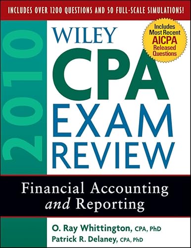 Imagen de archivo de Wiley CPA Exam Review 2010, Financial Accounting and Reporting a la venta por Better World Books