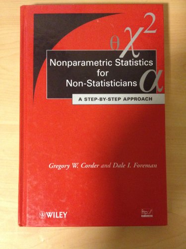 Imagen de archivo de Nonparametric Statistics for Non-Statisticians A Step-By-Step Approach a la venta por Mahler Books