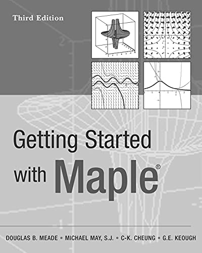 9780470455548: Getting Started with Maple