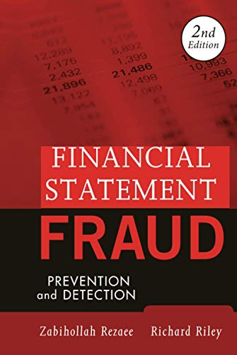 Beispielbild fr Financial Statement Fraud : Prevention and Detection zum Verkauf von Better World Books