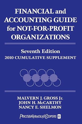 Stock image for Financial and Accounting Guide for Not-for-Profit Organizations for sale by Better World Books