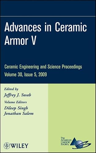 Immagine dell'editore per Advances in Ceramic Armor V, Volume 30, Issue 5 (Ceramic Engineering and Science Proceedings) venduto da Phatpocket Limited