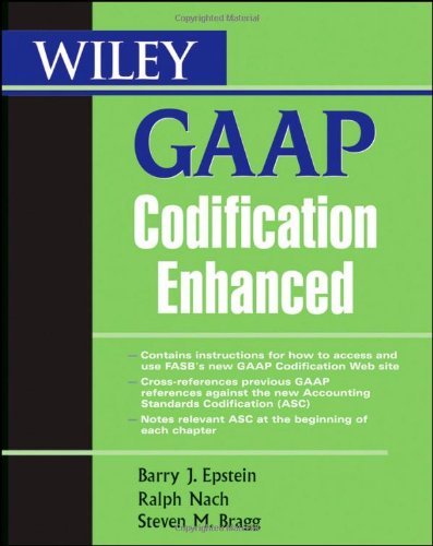 Imagen de archivo de Wiley GAAP Codification Enhanced a la venta por Blue Vase Books