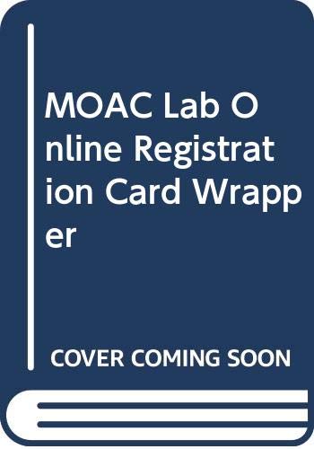 Beispielbild fr MOAC Virtual Lab Registration Card Wrapper zum Verkauf von BookHolders