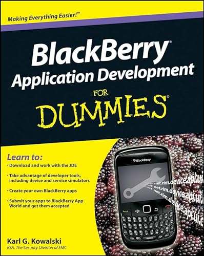Imagen de archivo de BlackBerry Application Development for Dummies a la venta por Better World Books