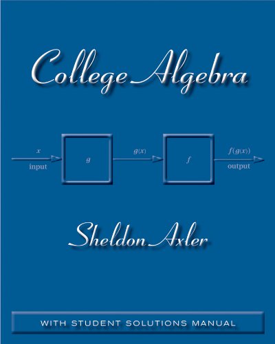 Beispielbild fr College Algebra zum Verkauf von Best Value for You