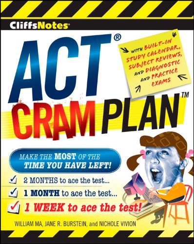 9780470471739: CliffsNotes ACT Cram Plan