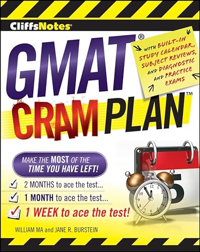 Stock image for CliffsNotes GMAT Cram Plan for sale by Book Outpost